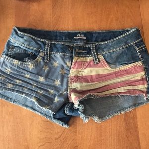 Ymi short shorts, American flag